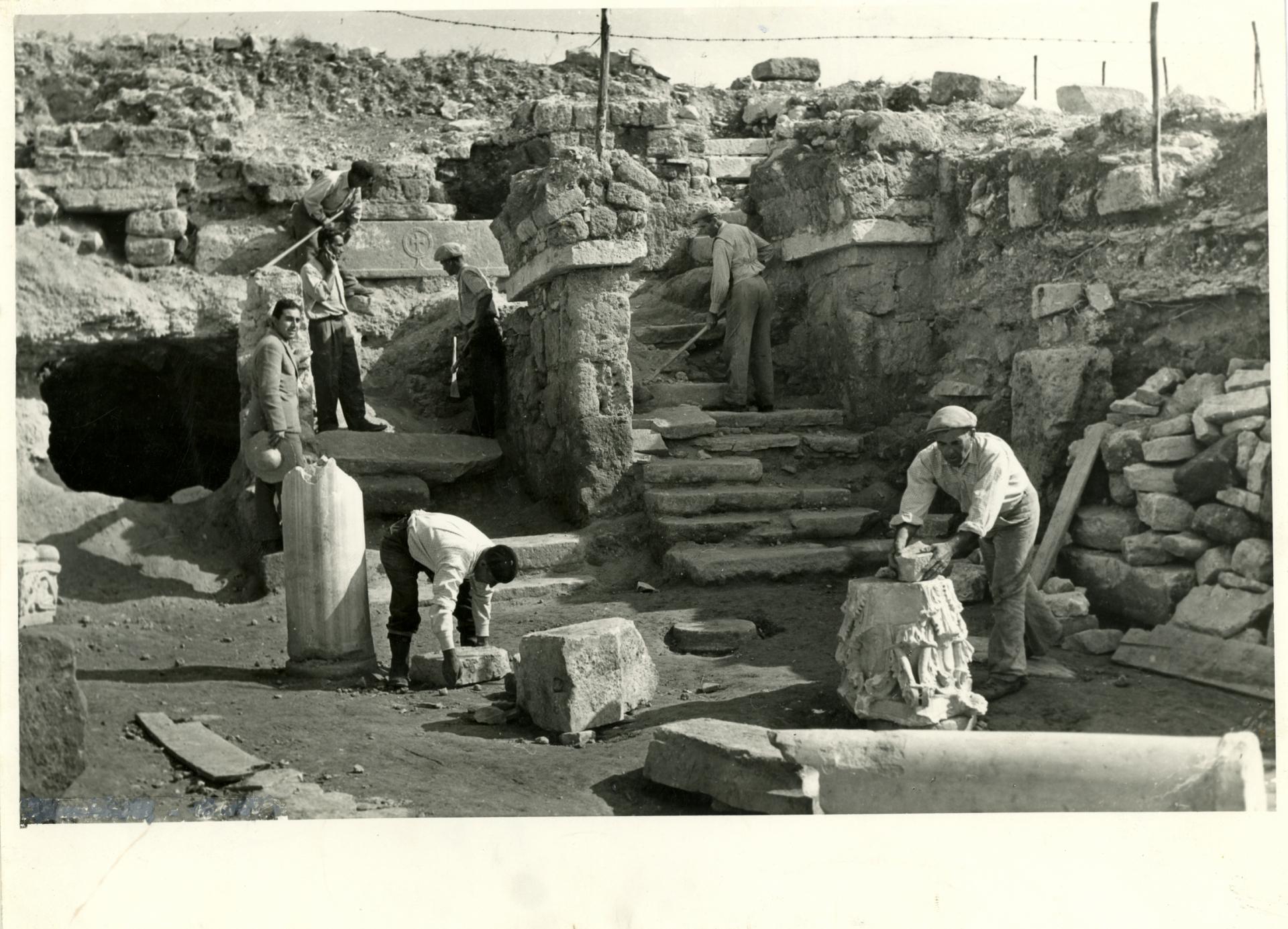 Cannae (Italia), cripta, 1957 - Fasti Archaeologici XII, 8100, fig. 160 (FA.Canne.2)