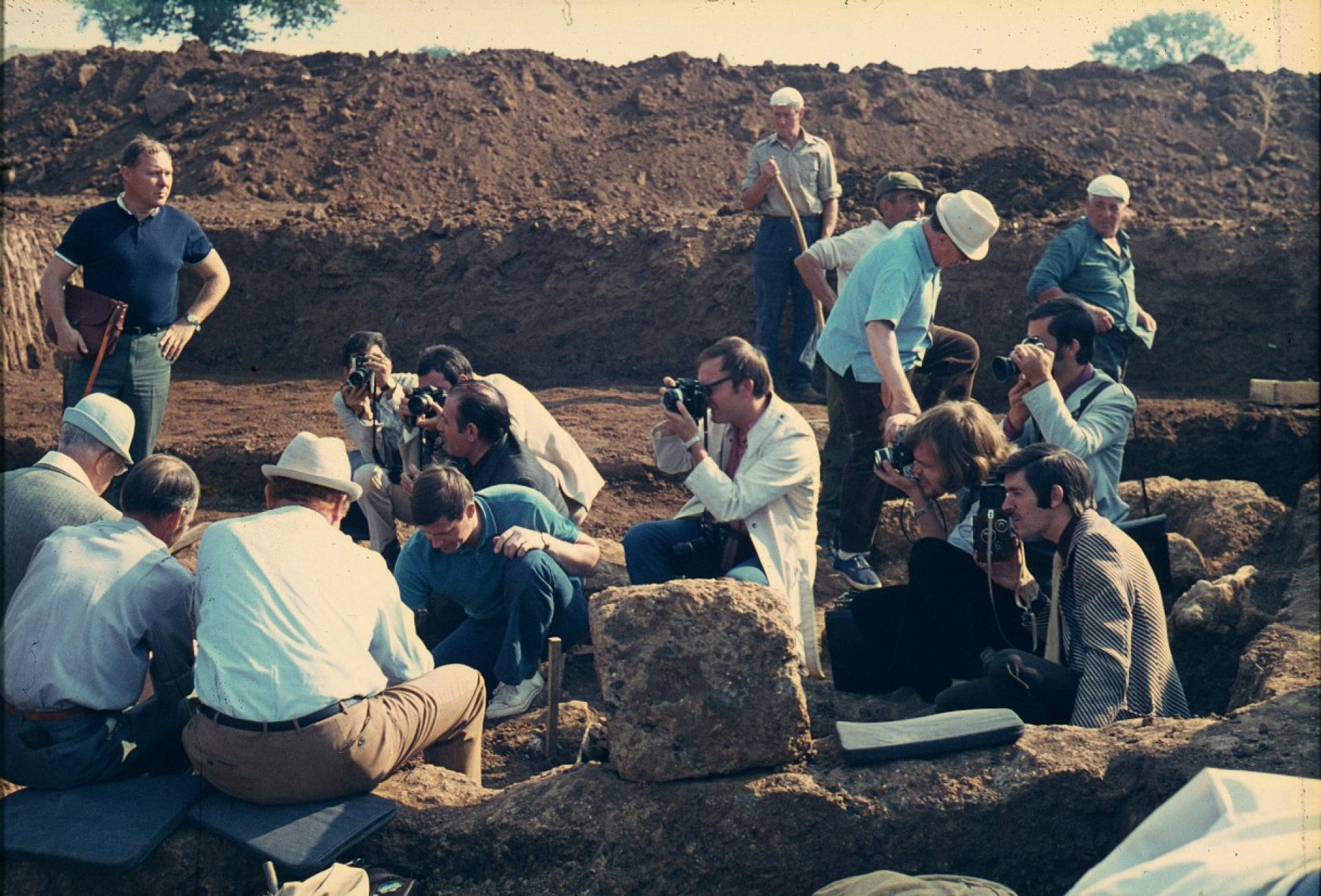 Gli scavi svedesi ad Acquarossa (1966-75) nelle foto di Göran Söderberg